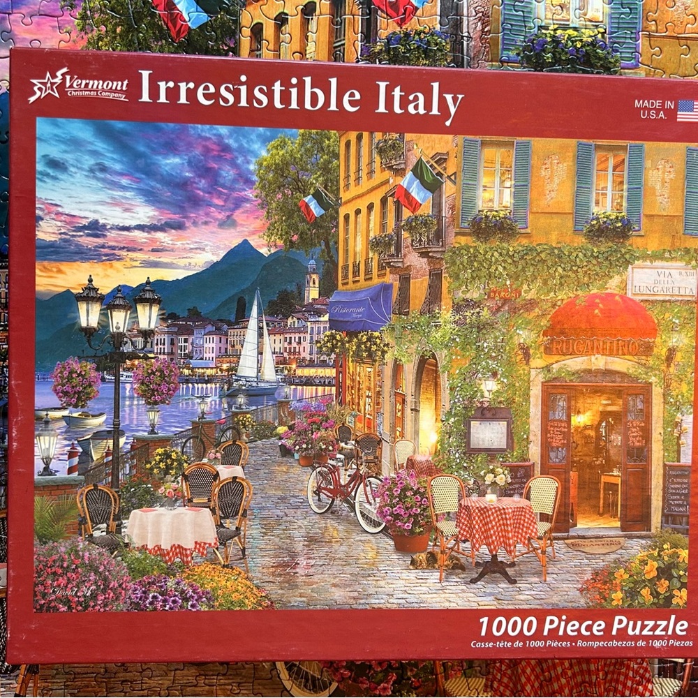 Irresistible Italy 1000 Piece Jigsaw Puzzle